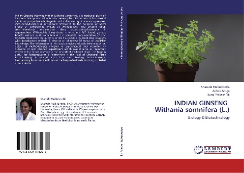 INDIAN GINSENG   Withania somnifera (L.): Biology & Biotechnology