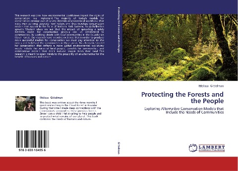 Protecting the Forests and the People: Exploring Alternative Conservation Models that Include the Needs of Communities