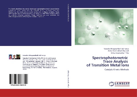 Spectrophotometric   Trace Analysis   of Transition Metal Ions: Catalytic Kinetic Methods