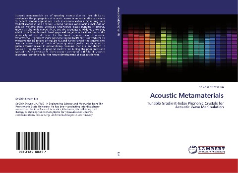 Acoustic Metamaterials: Tunable Gradient-Index Phononic Crystals for Acoustic Wave Manipulation