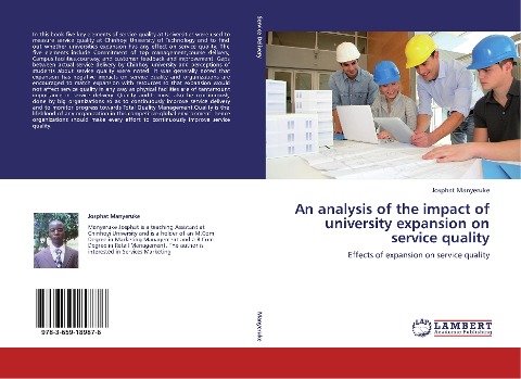 An analysis of the impact of university expansion on service quality: Effects of expansion on service quality