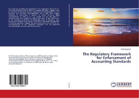 The Regulatory Framework for Enforcement of Accounting Standards