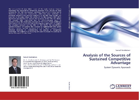 Analysis of the Sources of Sustained Competitive Advantage: System Dynamic Approach
