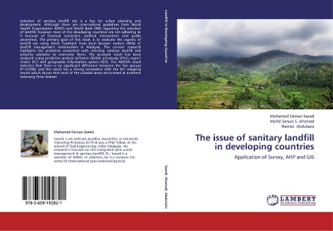 The issue of sanitary landfill in developing countries: Application of Survey, AHP and GIS