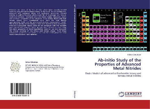 Ab-initio Study of the Properties of Advanced Metal Nitrides: Elastic Moduli of advanced orthorhombic binary and ternary metal nitrides