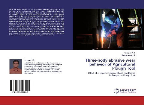 Three-body abrasive wear behavior of Agricultural Plough Tool: Effect of Cryogenic treatment and Hardfacing technique on Plough Tool
