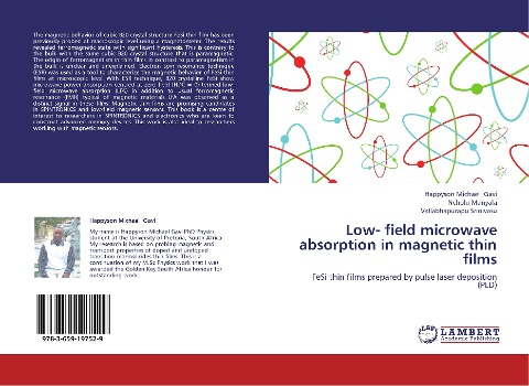 Low- field microwave absorption in magnetic thin films: FeSi thin films prepared by pulse laser deposition (PLD)