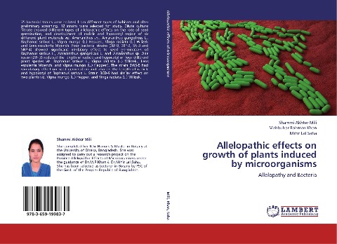 Allelopathic effects on growth of plants induced by microorganisms: Allelopathy and Bacteria