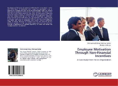 Employee Motivation Through Non-Financial Incentives: A Case Study From The UK Organization