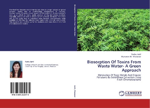 Biosorption Of Toxins From Waste Water- A Green Approach: Elimination Of Toxic Metals And Organic Pollutants By Solid-Phase Extraction Using Flash Chromatography