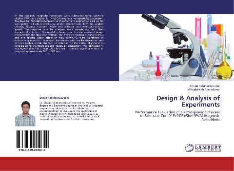 Design & Analysis of Experiments: Performance Evaluation of Electrospinning Process to Fabricate Core(Y-Fe2O3)/Shell(PVA) Magnetic Nanofibers