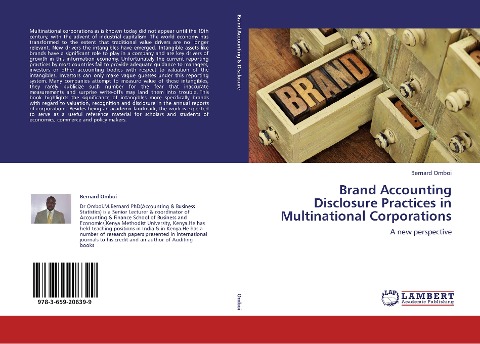 Brand Accounting Disclosure Practices in Multinational Corporations: A new perspective