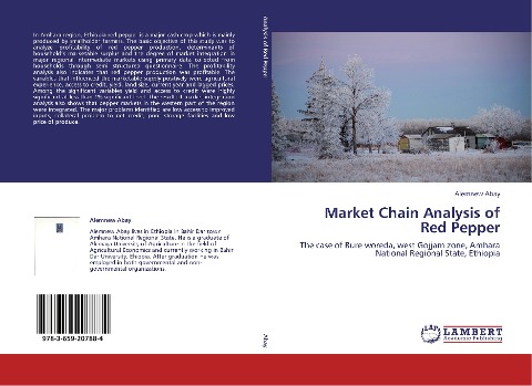 Market Chain Analysis of Red Pepper: The case of Bure woreda, west Gojjam zone, Amhara National Regional State, Ethiopia