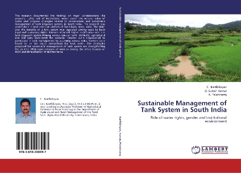 Sustainable Management of Tank System in South India: Role of water rights, gender and institutional environment