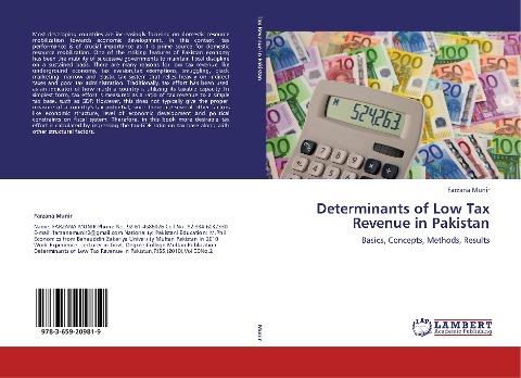 Determinants of Low Tax Revenue in Pakistan: Basics, Concepts, Methods, Results