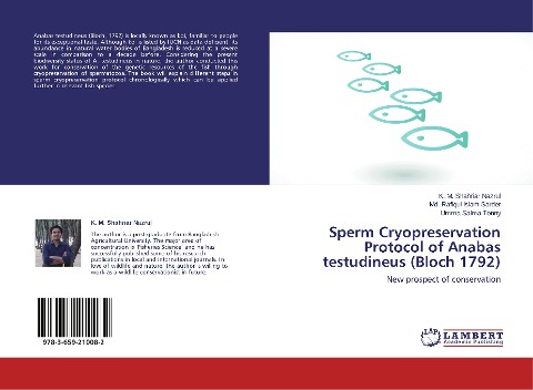 Sperm Cryopreservation Protocol of Anabas testudineus (Bloch 1792): New prospect of conservation