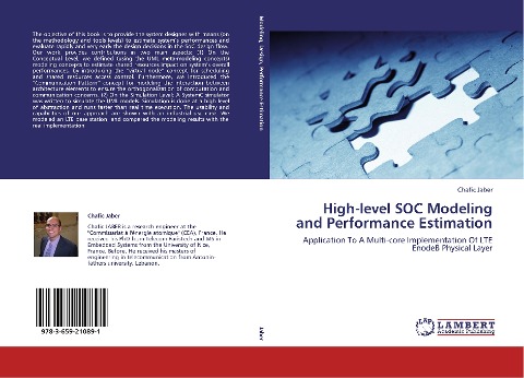 High-level SOC Modeling and Performance Estimation: Application To A Multi-core Implementation Of LTE EnodeB Physical Layer