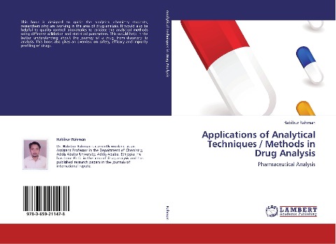 Applications of Analytical Techniques / Methods in Drug Analysis: Pharmaceutical Analysis