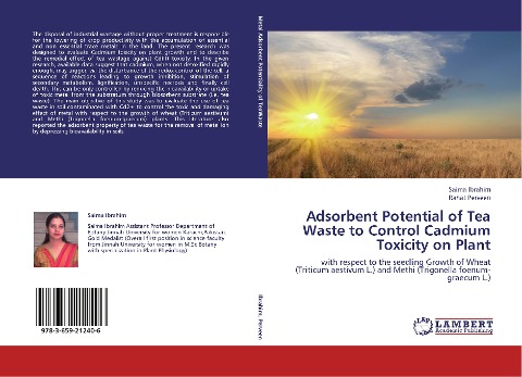 Adsorbent Potential of Tea Waste to Control Cadmium Toxicity on Plant: with respect to the seedling Growth of Wheat (Triticum aestivum L.) and Methi (Trigonella foenum-graecum L.)