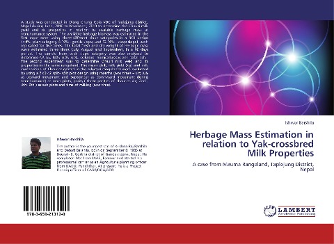 Herbage Mass Estimation in relation to Yak-crossbred Milk Properties: A case from Mauma Rangeland, Taplejung District, Nepal