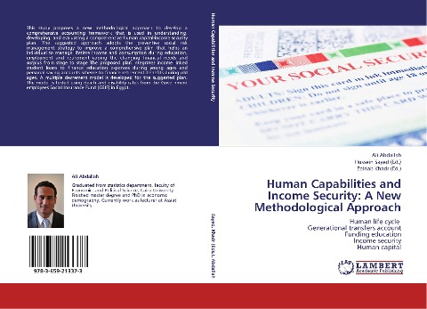 Human Capabilities and Income Security: A New Methodological Approach: Human life cycle Generational transfers account Funding education Income security Human capital