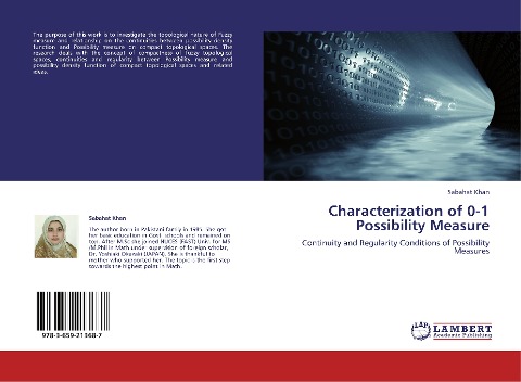 Characterization of 0-1 Possibility Measure: Continuity and Regularity Conditions of Possibility Measures