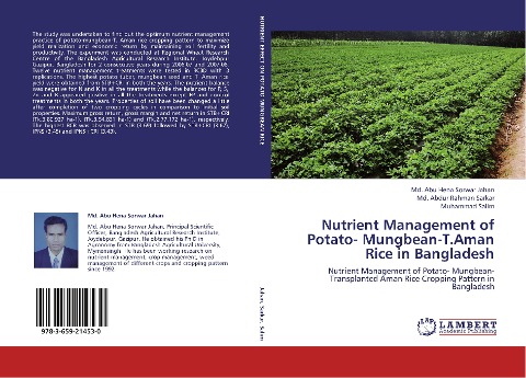 Nutrient Management of Potato- Mungbean-T.Aman Rice in Bangladesh: Nutrient Management of Potato- Mungbean-Transplanted Aman Rice Cropping Pattern in Bangladesh