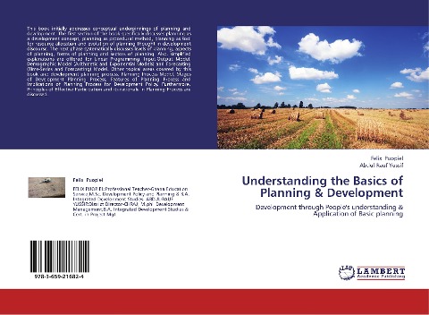 Understanding the Basics of Planning & Development: Development through Peoples understanding & Application of Basic planning