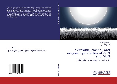 electronic, elastic , and magnetic properties of GdN and MgN: GdN and MgN properties from ab initio