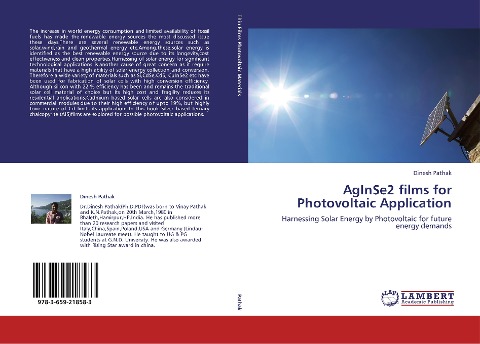 AgInSe2 films for Photovoltaic Application: Harnessing Solar Energy by Photovoltaic for future energy demands