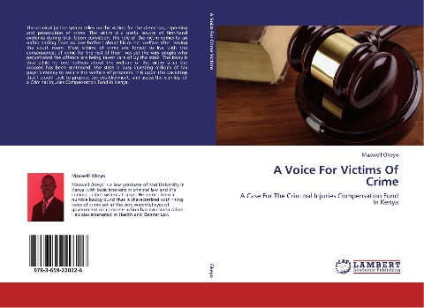 A Voice For Victims Of Crime: A Case For The Criminal Injuries Compensation Fund In Kenya