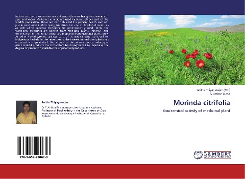 Morinda citrifolia: Biochemical activity of medicinal plant