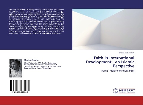 Faith in International Development - an Islamic Perspective: Islamic Tradition of Philanthropy