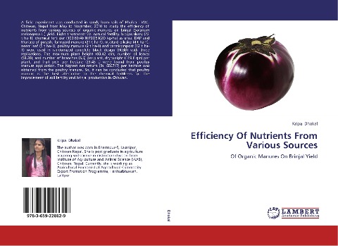 Efficiency Of Nutrients From Various Sources: Of Organic Manures On Brinjal Yield
