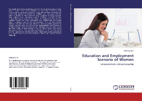 Education and Employment Scenario of Women: Empowerment, Entrepreneurship