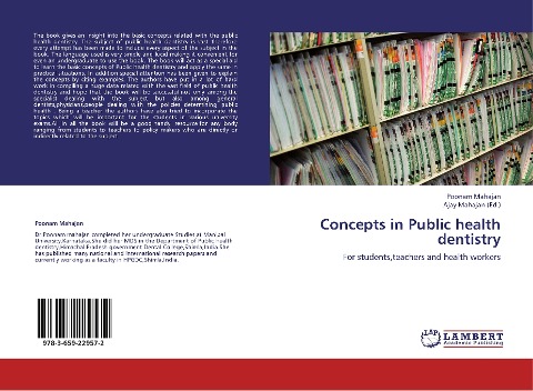Concepts in Public health dentistry: For students,teachers and health workers