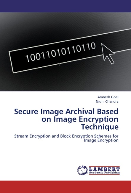 Secure Image Archival Based on Image Encryption Technique: Stream Encryption and Block Encryption Schemes for Image Encryption