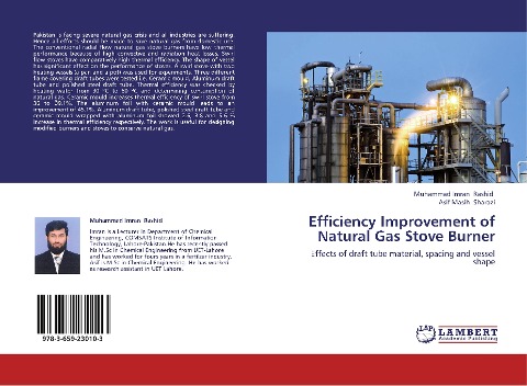 Efficiency Improvement of Natural Gas Stove Burner: Effects of draft tube material, spacing and vessel shape