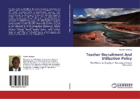 Teacher Recruitment And Utilization Policy: The Effects on Quality of Secondary School Education