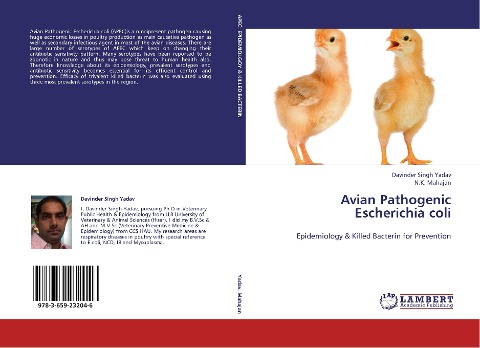 Avian Pathogenic Escherichia coli: Epidemiology & Killed Bacterin for Prevention