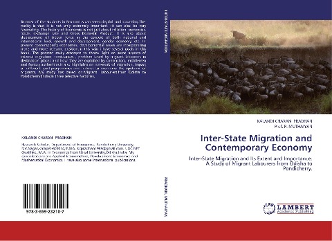 Inter-State Migration and Contemporary Economy: Inter-State Migration and Its Extent and Importance: A Study of Migrant Labourers from Odisha to Pondicherry