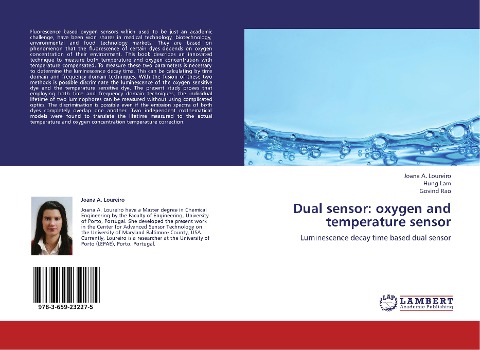 Dual sensor: oxygen and temperature sensor: Luminescence decay time based dual sensor