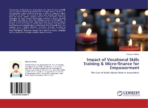 Impact of Vocational Skills Training & Micro-finance for Empowerment: The Case of Addis Ababa Women Association