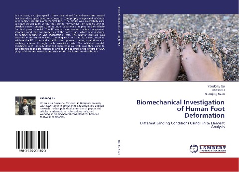 Biomechanical Investigation of Human Foot Deformation: Different Landing Conditions Using Finite Element Analysis