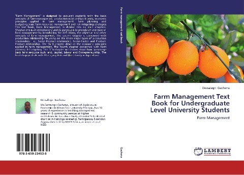 Farm Management Text Book for Undergraduate Level University Students: Farm Management