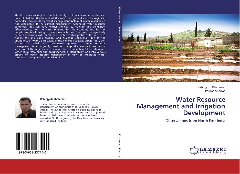 Water Resource Management and Irrigation Development: Observations from North East India