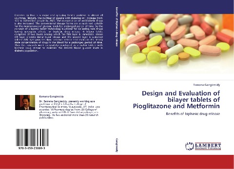 Design and Evaluation of bilayer tablets of Pioglitazone and Metformin: Benefits of biphasic drug release