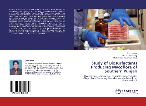 Study of Biosurfactants Producing Mycoflora of Southern Punjab: Process Development and Characterization Studies of Mycoflora Producing Biosurfactants Isolated from Fruits and Soil