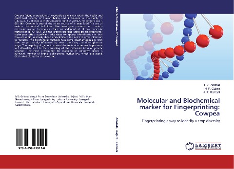 Molecular and Biochemical marker for Fingerprinting: Cowpea: Fingerprinting a way to identify a crop diversity