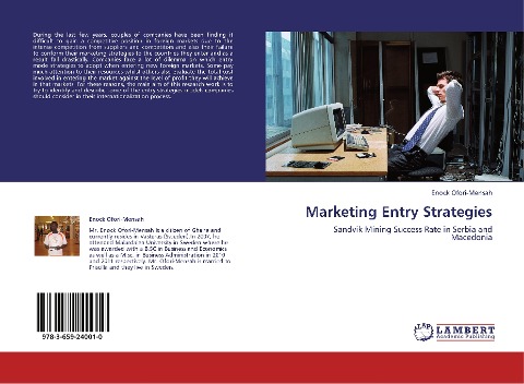 Marketing Entry Strategies: Sandvik Mining Success Rate in Serbia and Macedonia